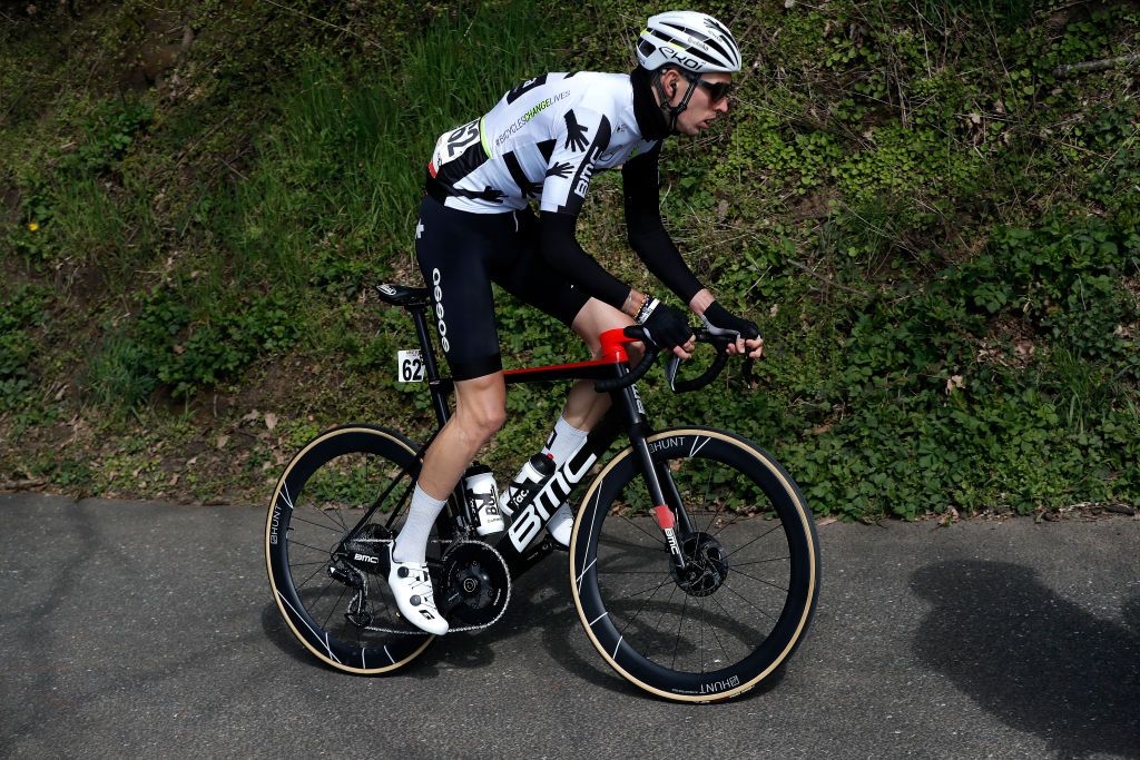 BERG NETHERLANDS APRIL 18 Michael Gogl of Austria and Team Qhubeka Assos during the 55th Amstel Gold Race 2021 Mens Elite a 2167km race from Valkenburg to Berg en Terblijt Amstelgoldrace amstelgoldrace on April 18 2021 in Berg Netherlands Photo by Bas CzerwinskiGetty Images