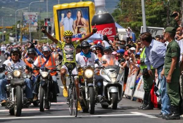 John Navas (Cauchos Guayana Gob Carabobo) soloed to victory in San Crist&oacute;bal.