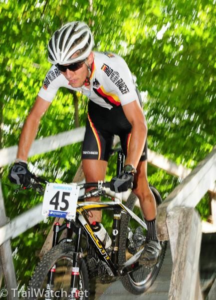 Marcel Fleschhut (Germany) rides in the top 20