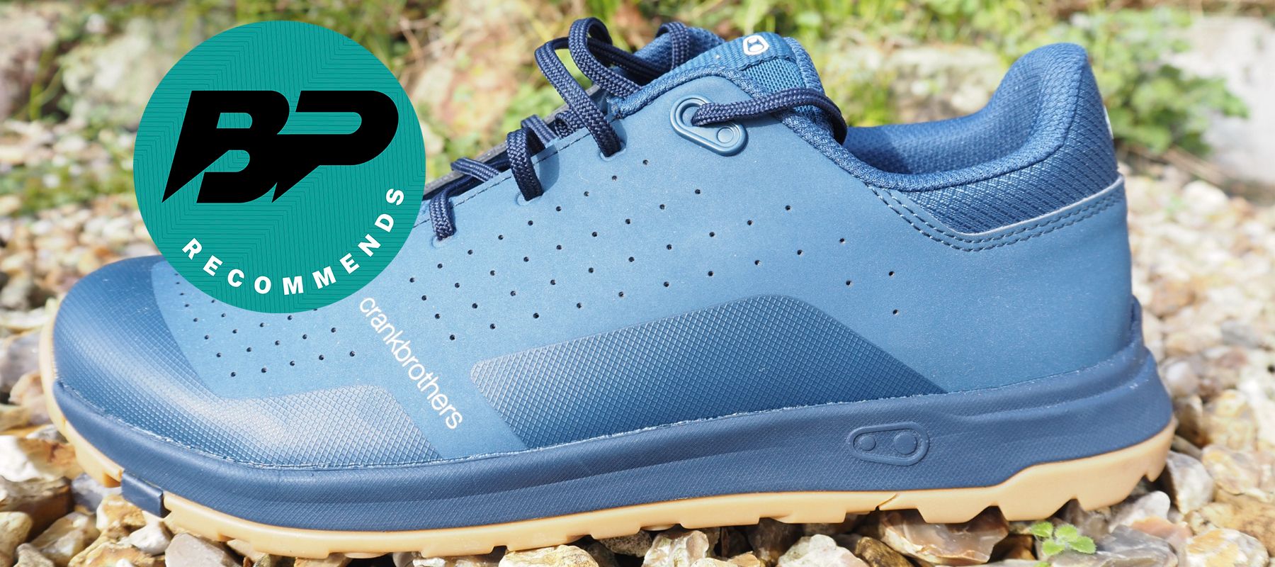 Chaussures VTT CRANKBROTHERS STAMP TRAIL LACE Bleu/Gum