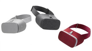 Google's first Daydream View in the three original colors