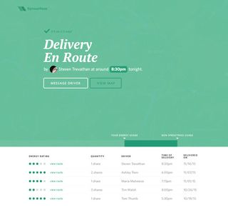 This design focuses only on the indicators necessary for Margaret’s delivery, with simple ways to access more information