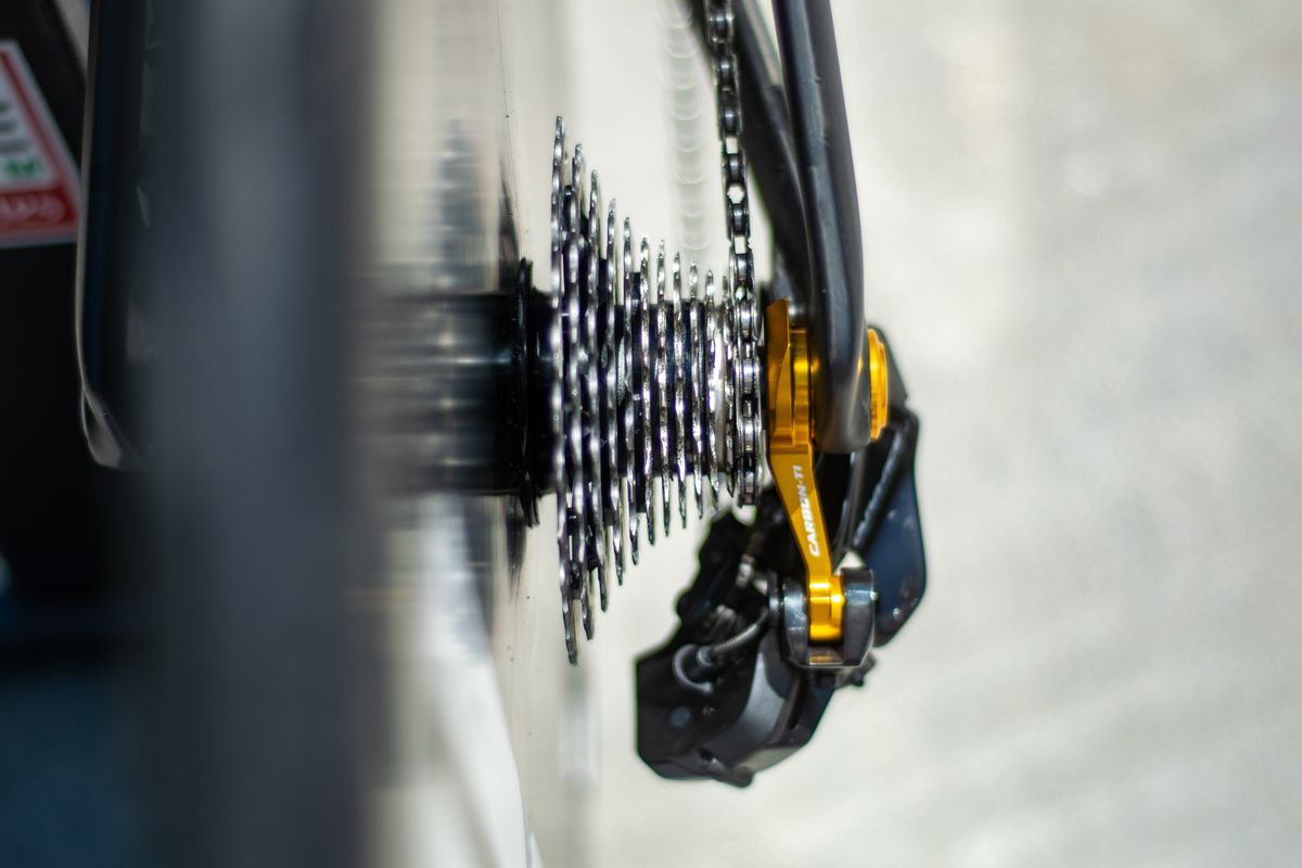Tadej Pogačar's Colnago TT2 Tour de France time trial bike