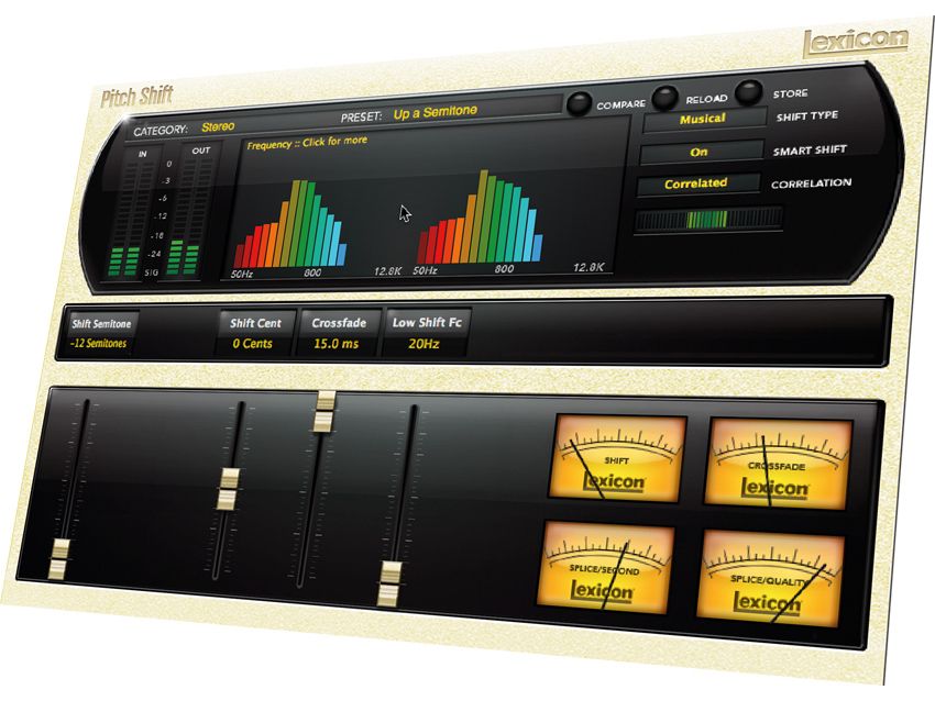 Each voice features its own filter.