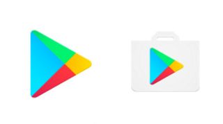 Google Play logos