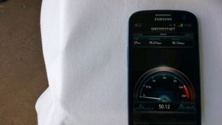 Vodafone 4G speed test