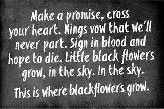 Free font: Blackflower