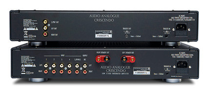 Audio analogue crescendo rear