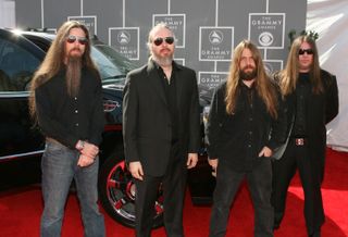 Blackened, LOG arriving at the 49th Grammy Awards