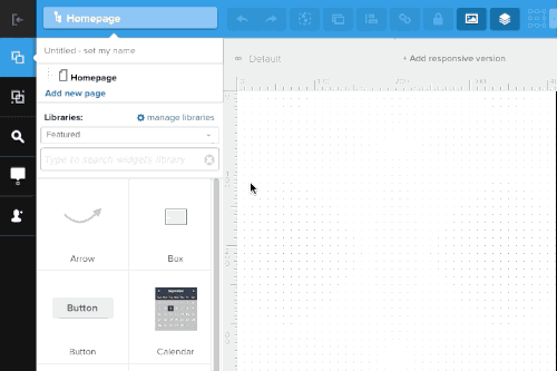 Creating boxes is easy using UXPin