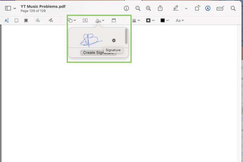 Cómo firmar un PDF en Mac con la aplicación de vista previa