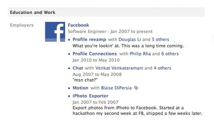 New facebook profile: your new 'bio' space will look like this
