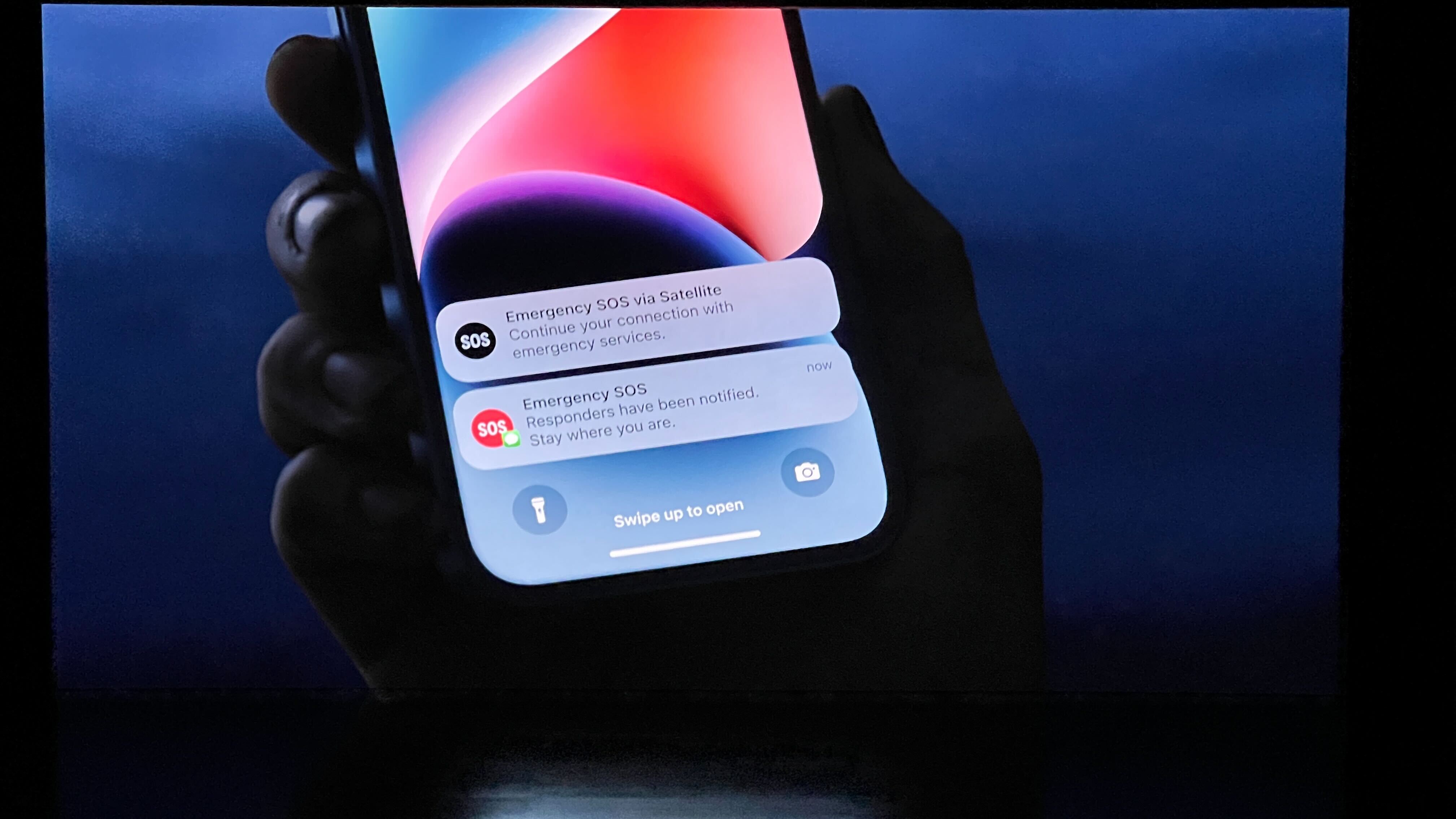 Screengrab from Apple's Far Out event