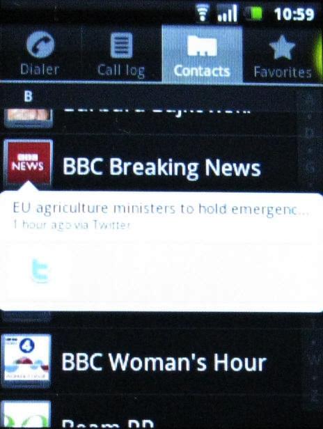 Vodafone smart see last tweet