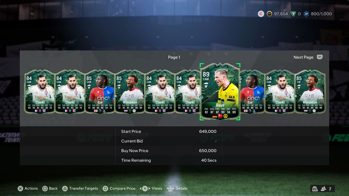 FC 24 Winter Wildcards calendar with new items for Gullit, Havertz and