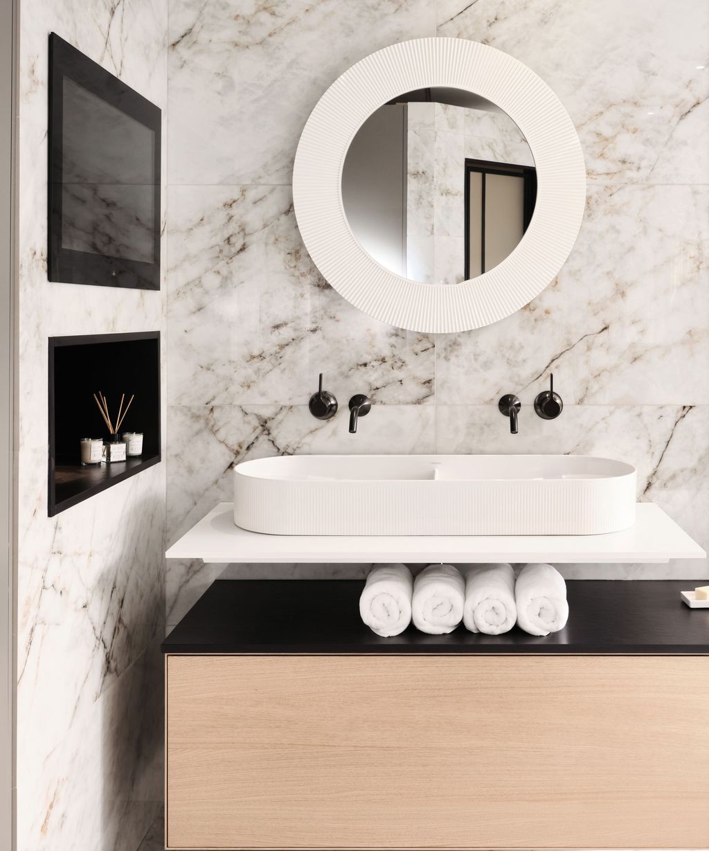 Bathroom wall ideas: striking finishes for washroom walls | Homes & Gardens