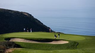 The third hole at the South Course at Torrey Pines