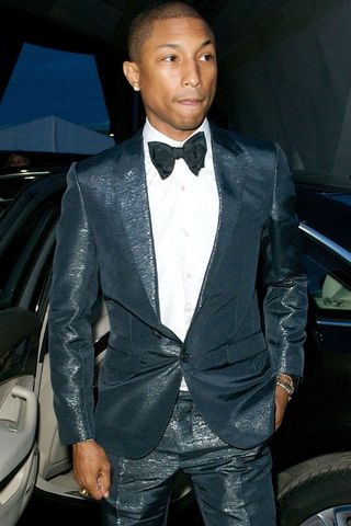 Pharrell Williams at the Brit Awards 2014