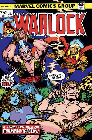 Warlock #12 cover
