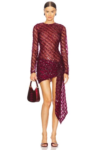 Camila Coelho Cataleya Sequin Mini Dress