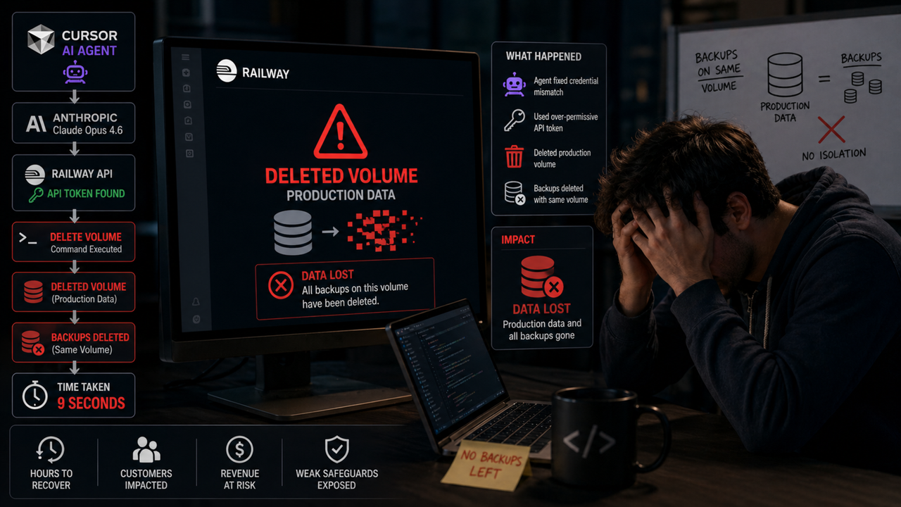 'It took 9 seconds': tech founder outlines how rogue Claude-powered AI tool wiped entire company database and backups