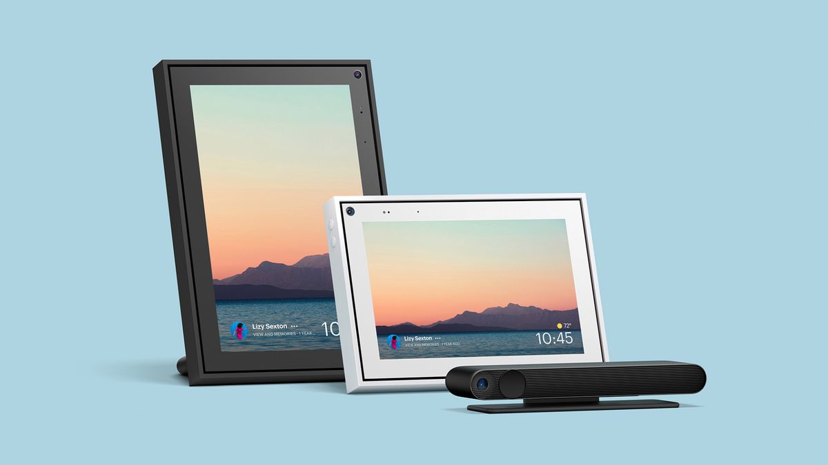 An image of the Facebook Portal range.