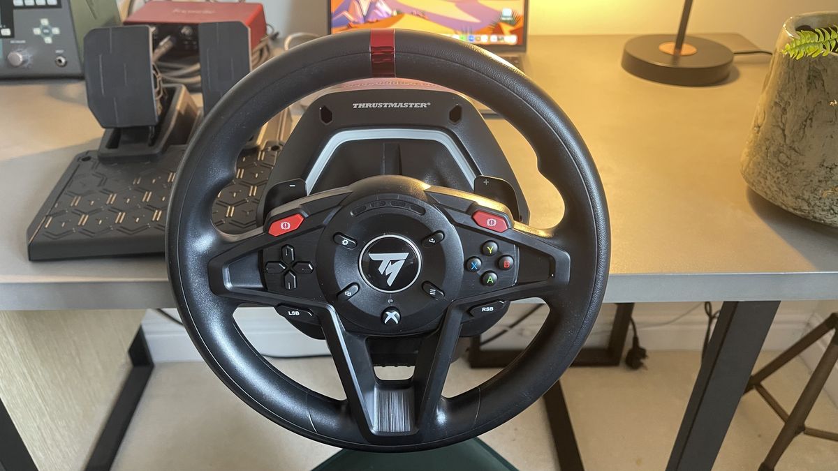 Thrustmaster T128 review: "A decent option for younger or beginner sim ...
