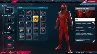 spider-man miles morales Crimson Cowl suit