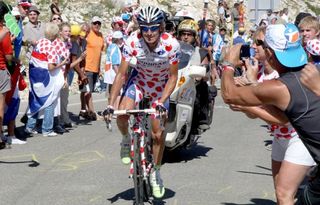 Franco Pellizotti (Liquigas) during his bid for the stage victory