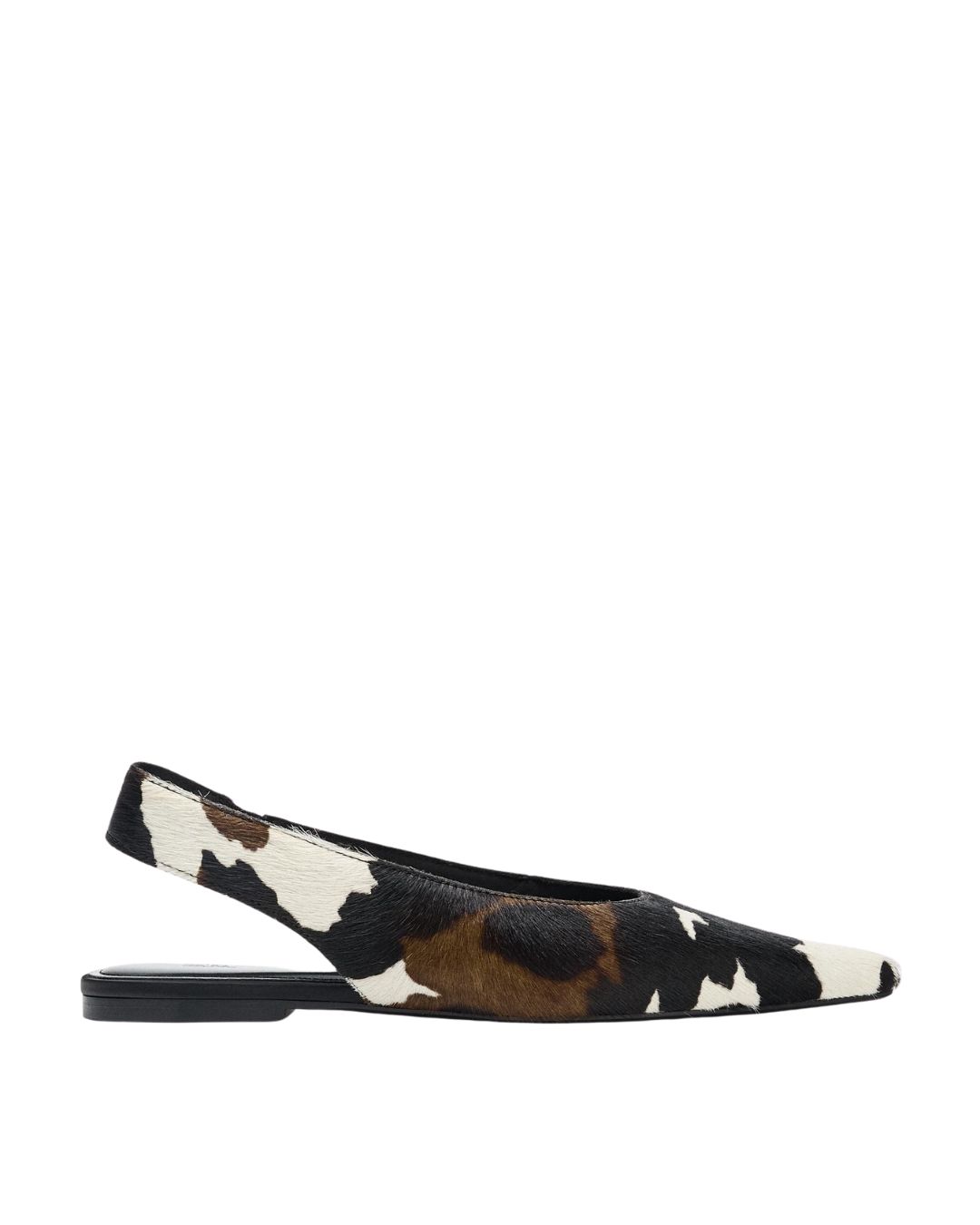 Zara Animal print slingbacks