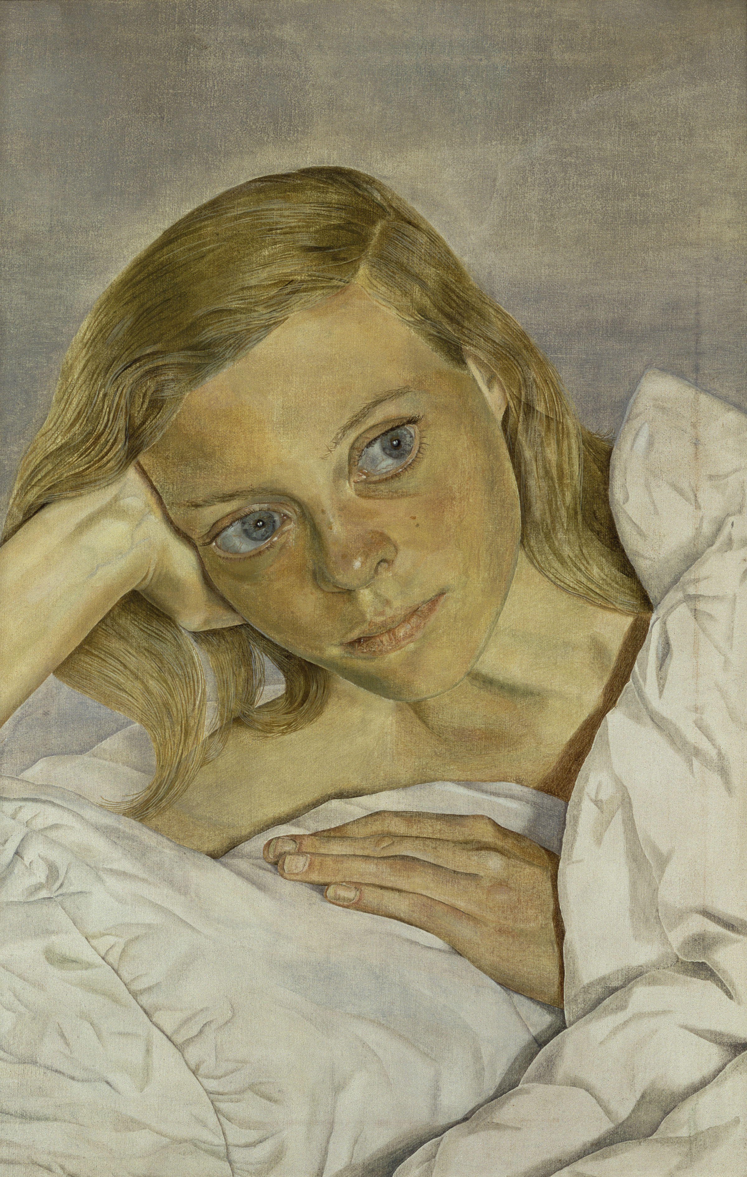 Girl in Bed, 1952, Lucian Freud