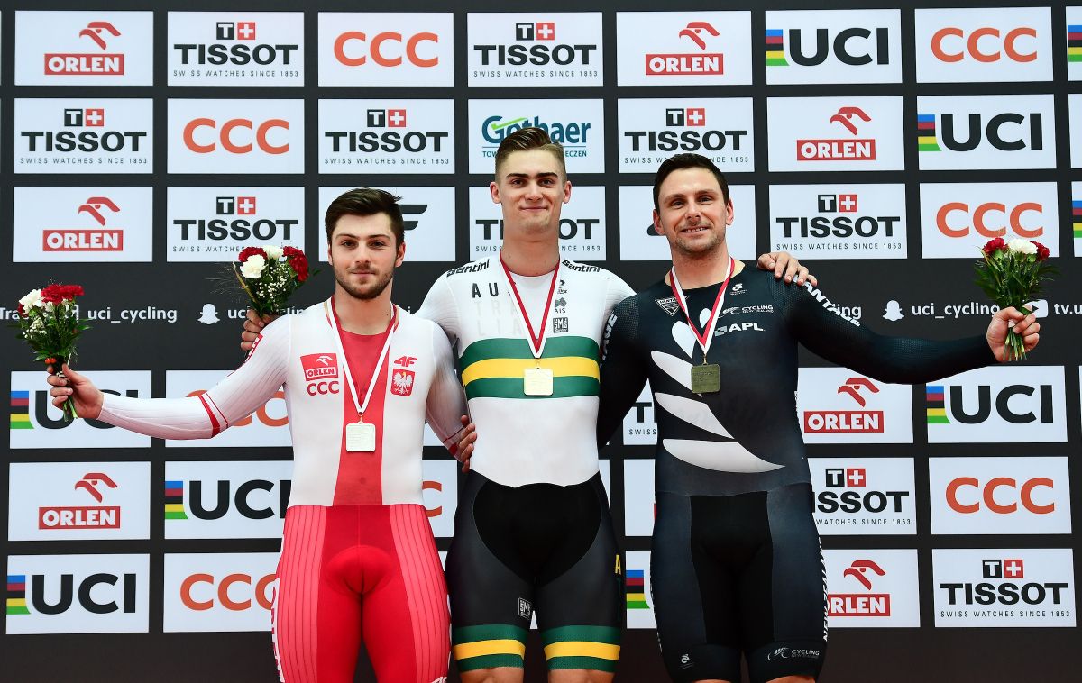 Matthew Glaetzer (Australia) won the sprint