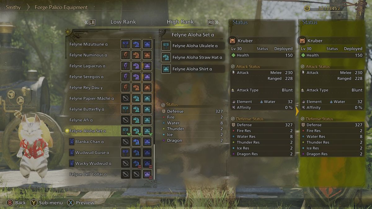 Monster Hunter Wilds Flamefete - Aloha