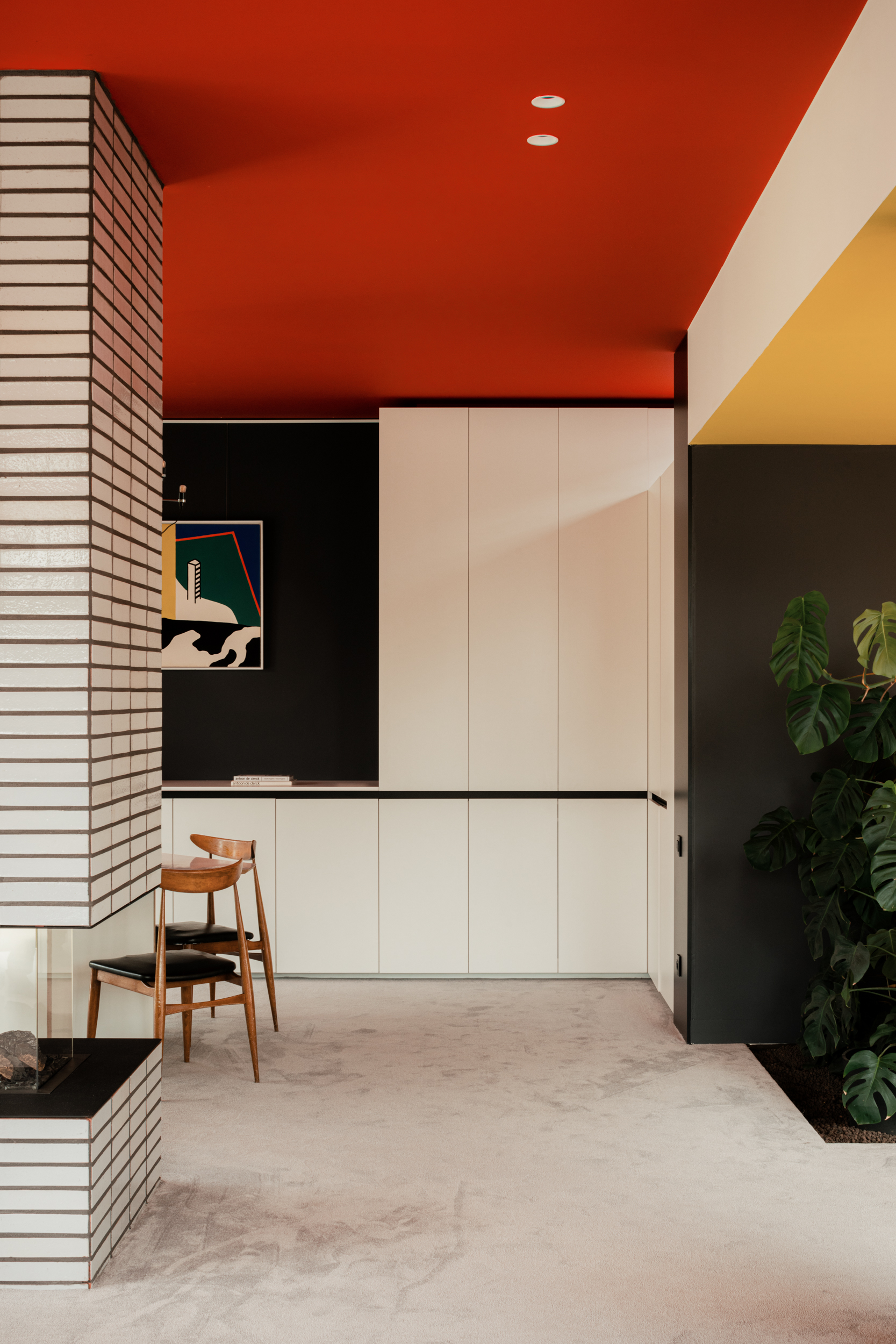 Painter's House midcentury Belgium