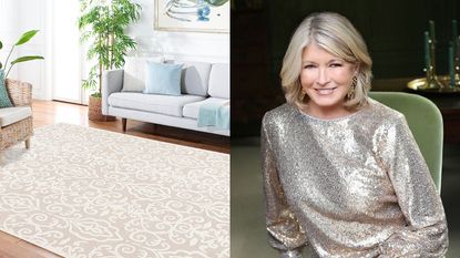 One of the best Amazon Prime Day deals: a martha stewart x Safavieh Wool Rug