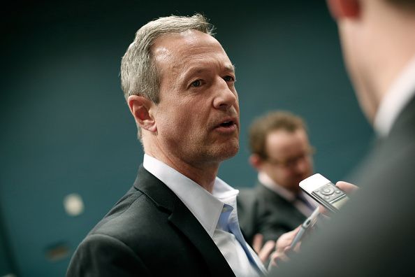 Former Maryland Gov. Martin O&amp;#039;Malley (D-MD) at the South Carolinna Democratic Party state convention