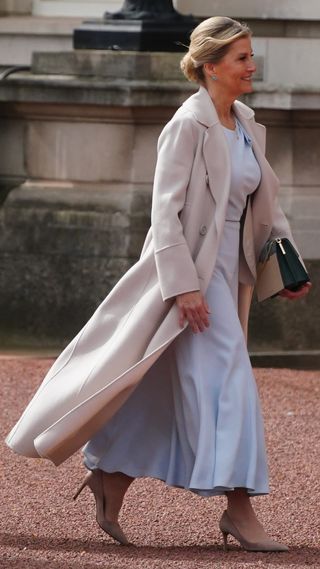Duchess Sophie attends the Changing of the Guard at Buckingham Palace