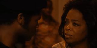 Oprah Winfrey and David Oyelowo as Gloira and Louis Gaines sharing an intense moment in The Butler