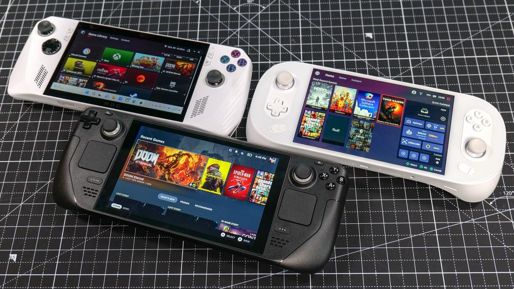 Steam Deck vs Asus ROG Ally vs AyaNeo 2S — which handheld wins? | Tom's ...