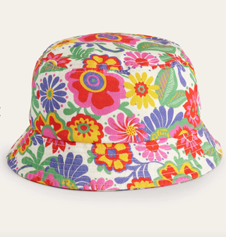 Floral bucket hat
