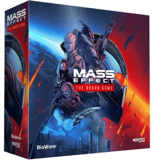 Mass Effect: The Board Game - Priority Hagalaz box on a white background