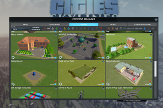 Cities Skylines mod - Improved Assets Panel