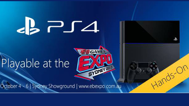 PS4 playable at EB Games Expo