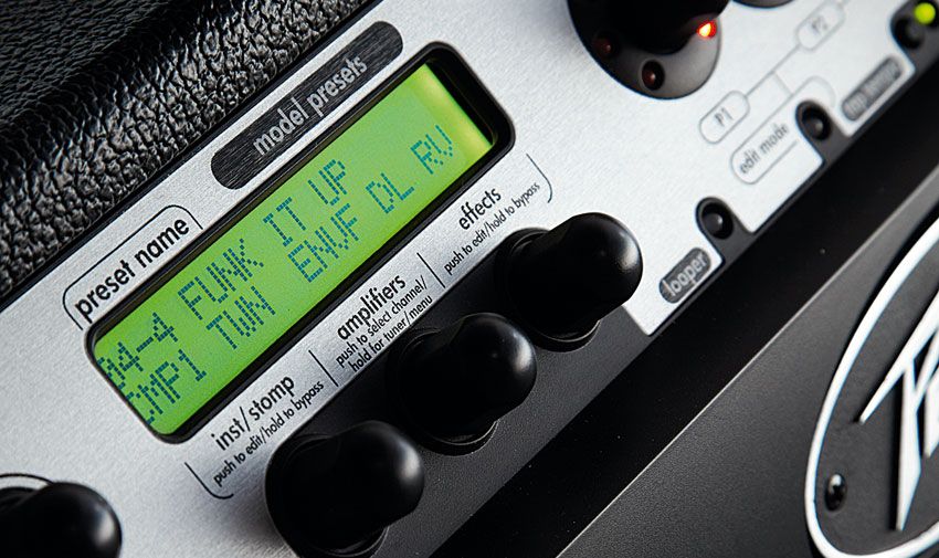 The Vypyr's two-line LCD display needs some manual-assisted deciphering, but we found it quickly becomes familiar and intuitive to use