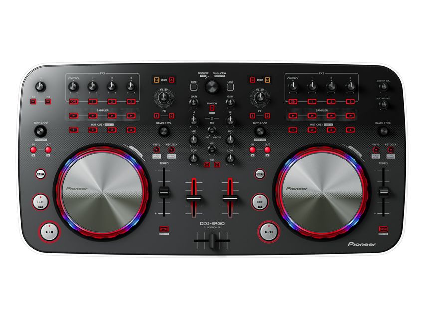 Pioneer DDJ-ERGO-V top view
