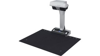 Product shot of the Fujitsu ScanSnap SV600, one of the best book scanners