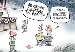 Political cartoon