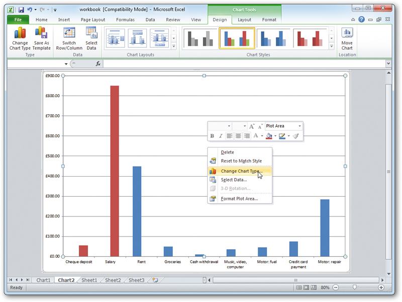 Excel shortcuts