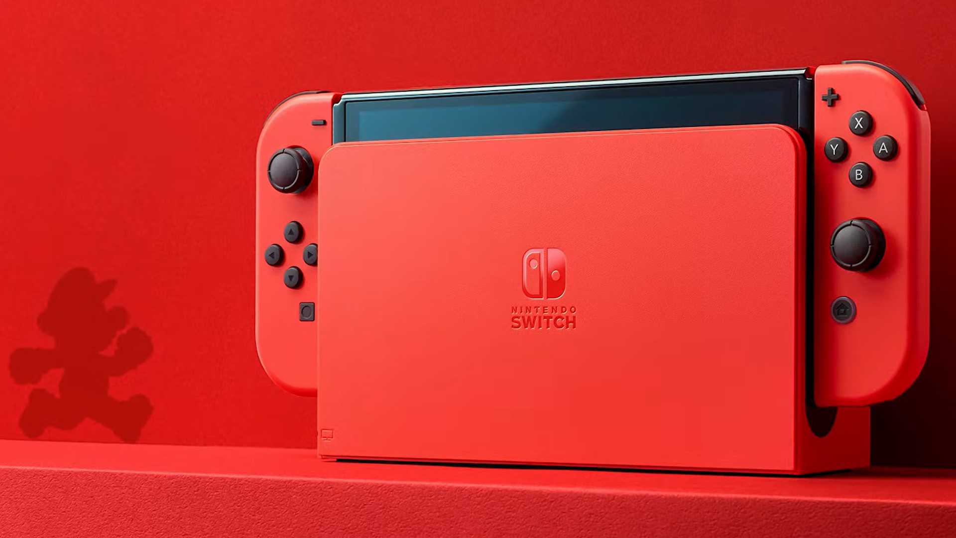 Только что был анонсирован новый Nintendo Switch OLED Mario Red Edition.