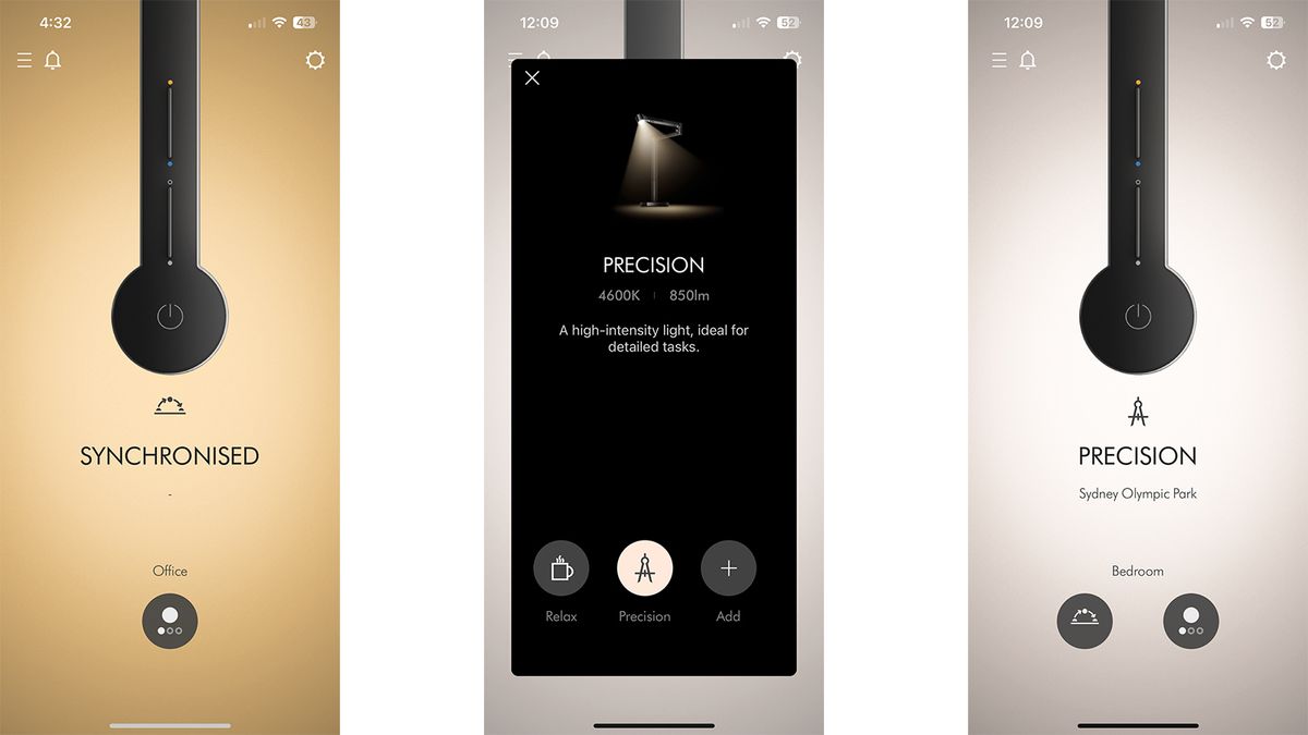 Dyson Solarcycle Morph on the MyDyson app